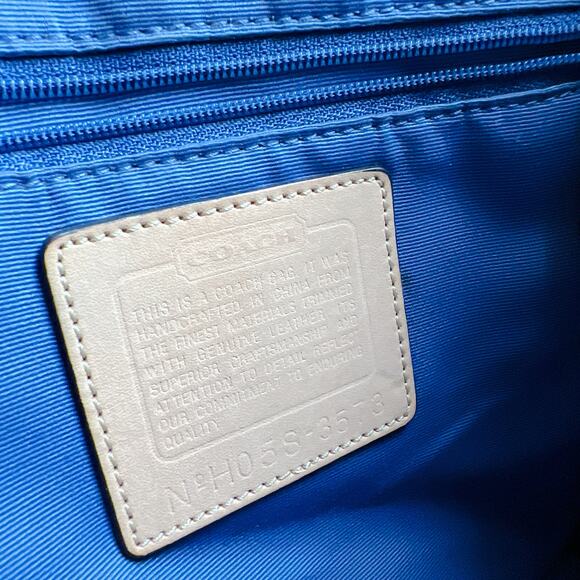 Coach Patchwork Cow Hair Crossbody Bag Brown Multi 3573 - Picture 5 of 11